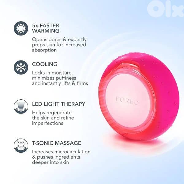 FOREO UFO 2 Heated Led Power Mask Fuchsia 2