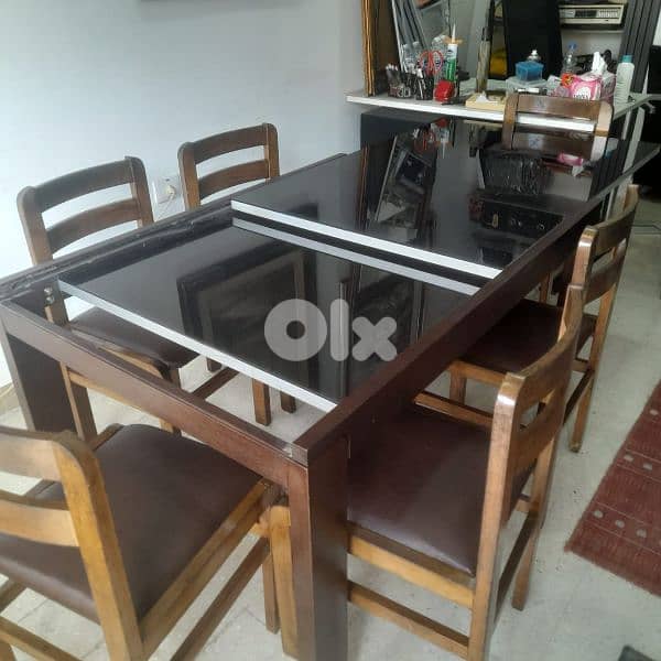 صفرا اوروبي كراسي مسيف تفتح طاولي 0