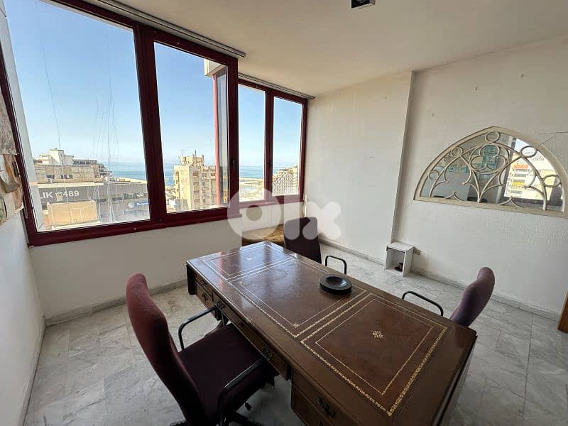 office for sale Kaslik main road  Open view. Kaslik & the sea . 6