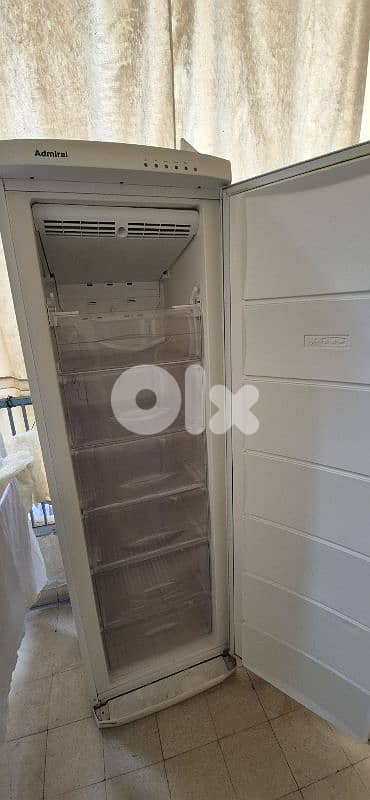 Samsung refrigerator + Admiral freezer (used) 5