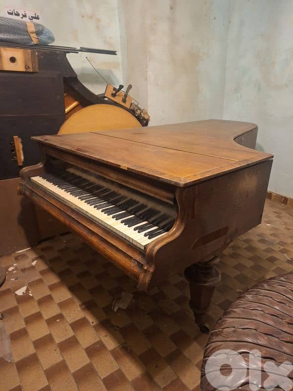 piano baby grand vintage made in Germany working 3