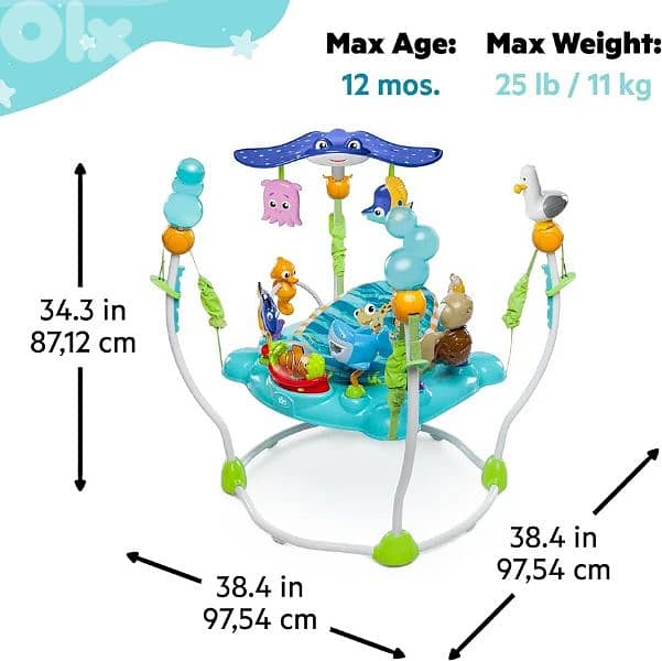disney finding nemo activity center jumper 1