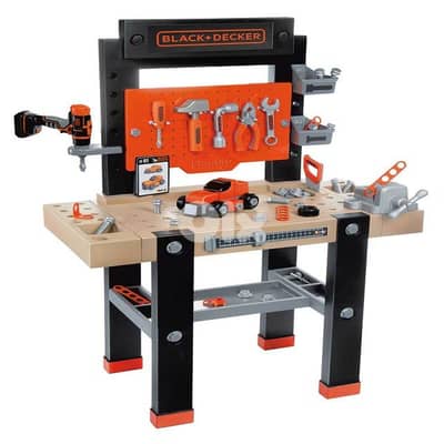 smoby black & decker bricolo workbench