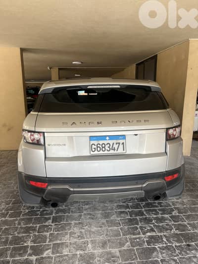 Land Rover Evoque 2012
