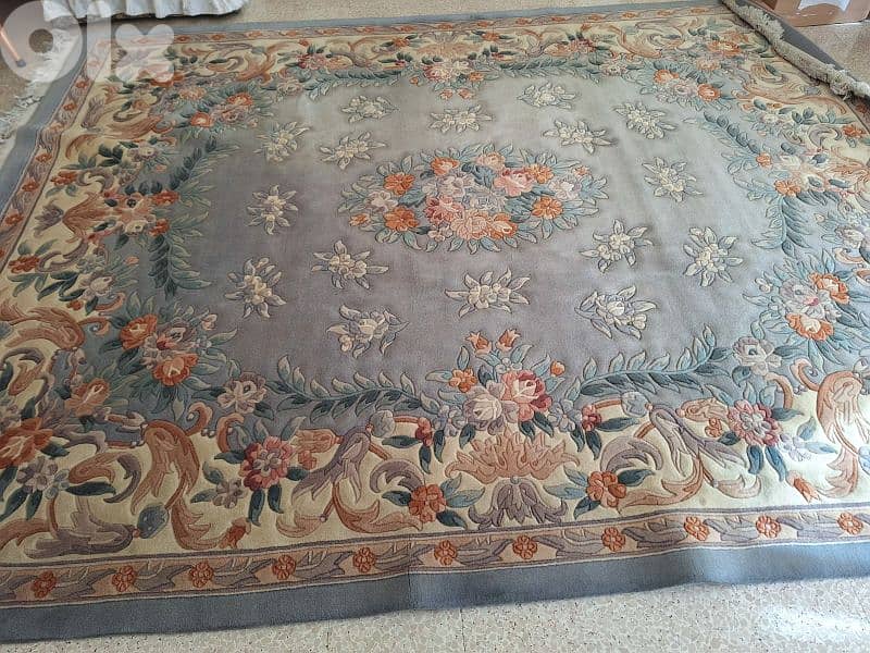 2 Chinese carpets (2.40×3.1)&(2.7×3.6) 0