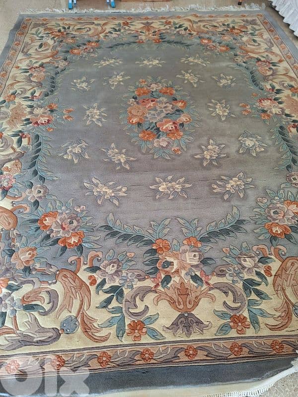 2 Chinese carpets (2.40×3.1)&(2.7×3.6) 1