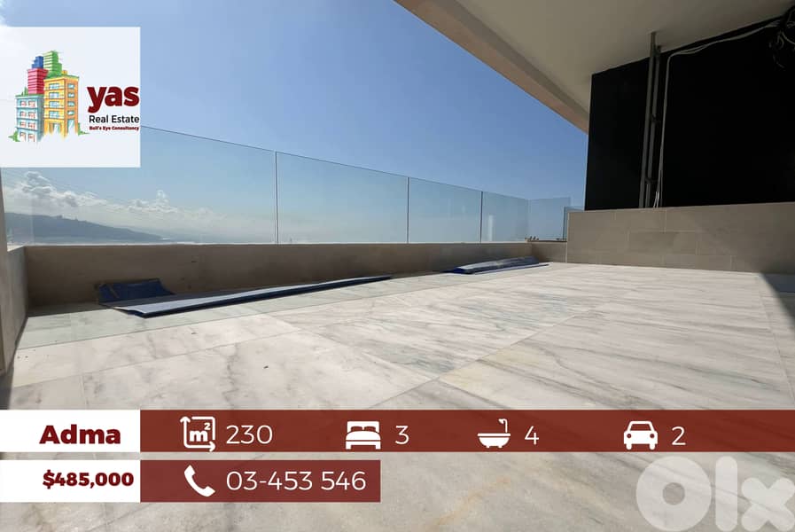 Adma 230m2 | Excellent New Apartment | Panoramic View | RA/YAV | 0