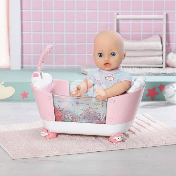 zapf baby doll bath time , 43cm 4