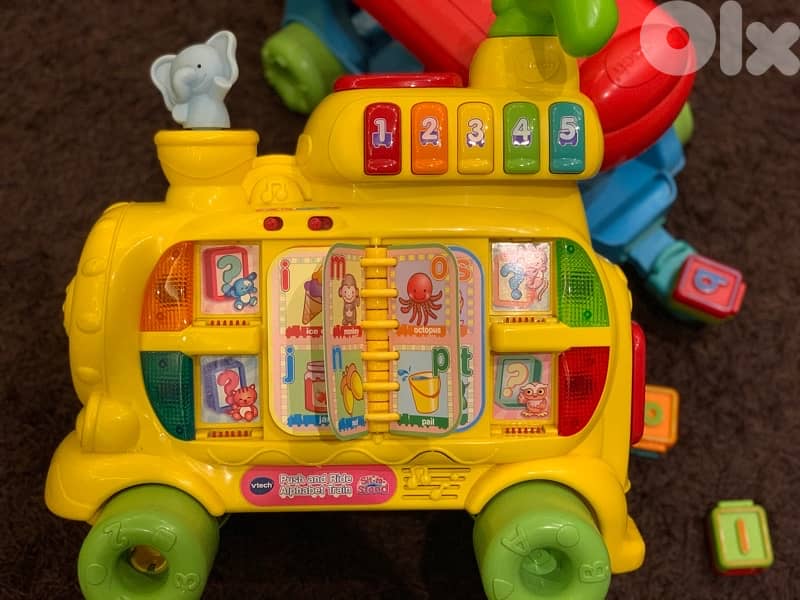 Vetch  Push & Ride Alphabet Train (12m+) 7