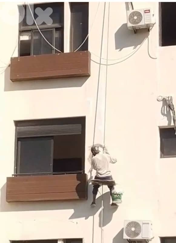 عزل وتصليح المباني من الخارج دهنها 1