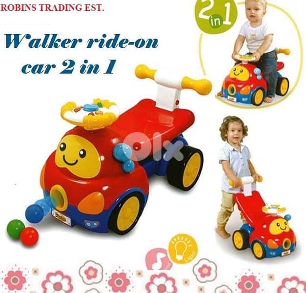 Winfun Walker Ride on Popping Car 4