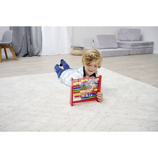 eichhorn wooden counting frame 24x23cm 1