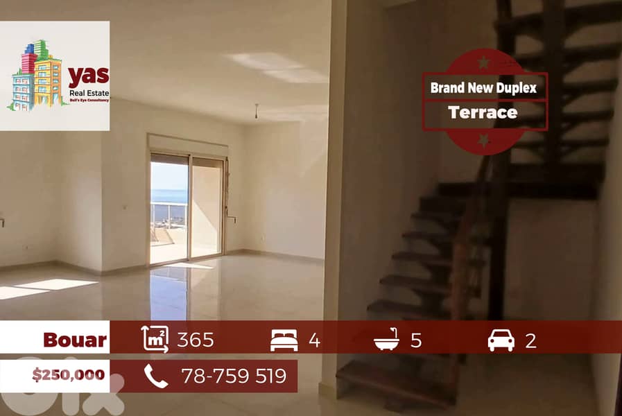 Bouar 365m2 | Rooftop Duplex | Brand New | Sea View | Luxury | ABA 0