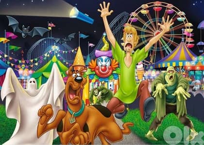 scooby-doo giant floor puzzle 49x69cm