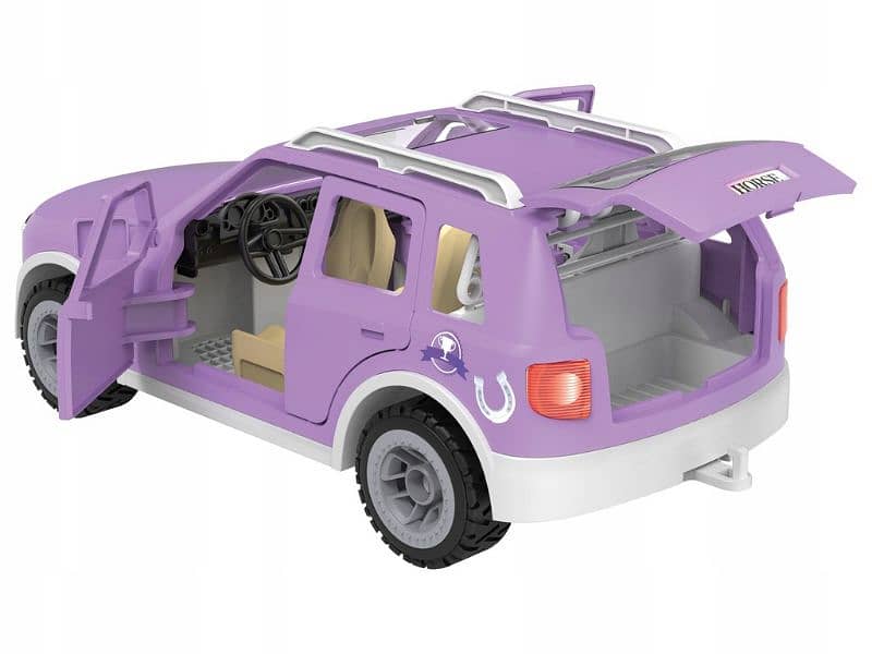 playtive set L SUV car with horse trailer 1