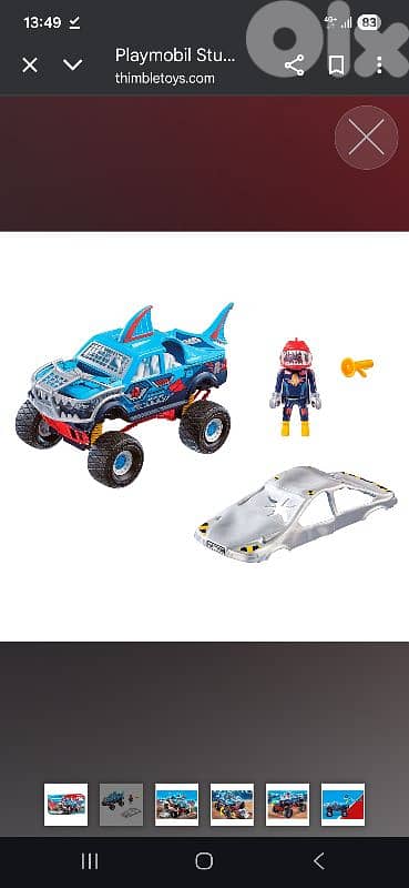 playmobile 70550 stunt show monster truck 2