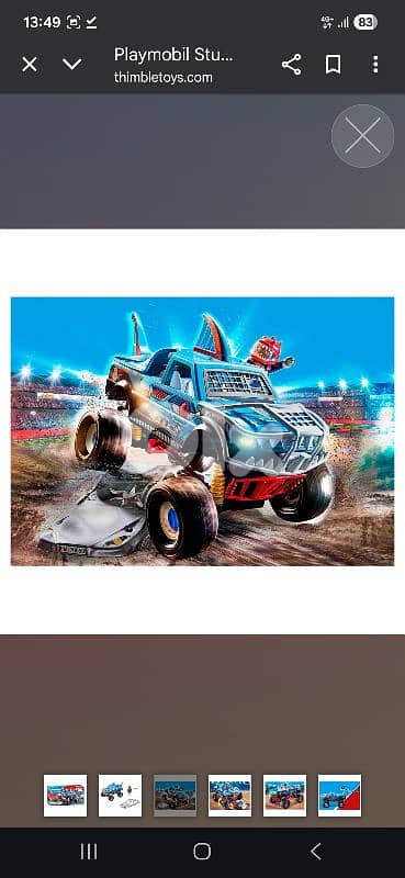 playmobile 70550 stunt show monster truck 3