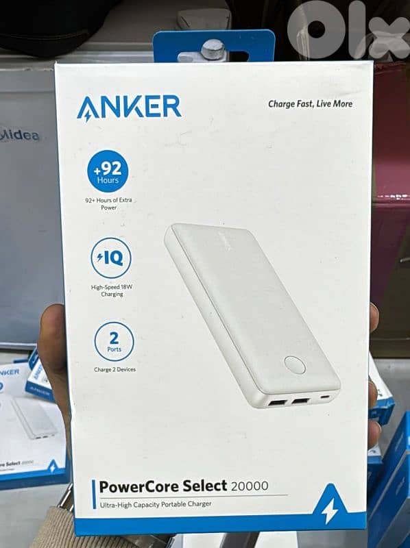 Anker powercore select 20000 white 0