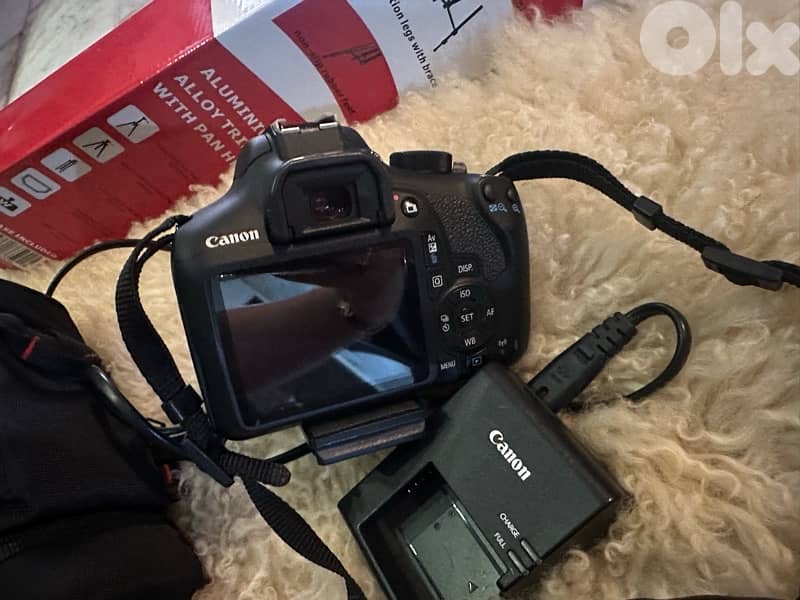 Canon EOS 1300D (Rebel T6) – Like New 4