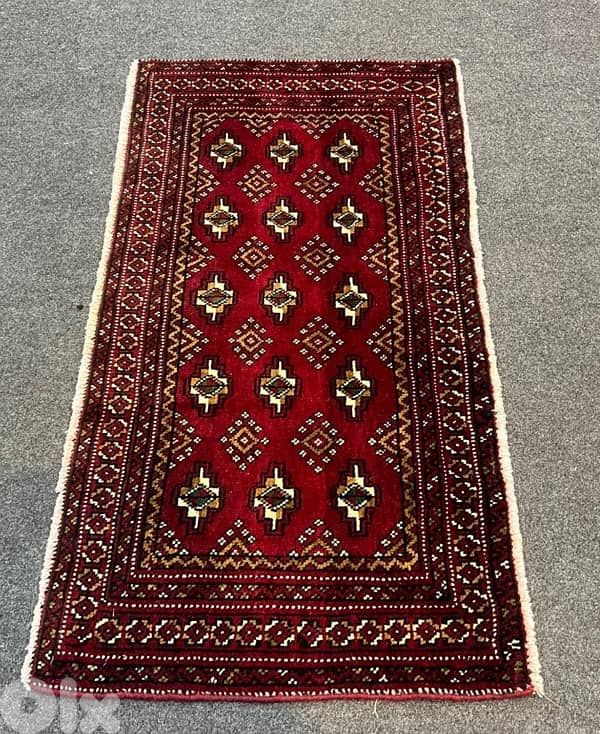 Persian hand made boukhara wool 120x 65 0