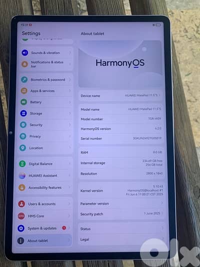 huawei matepad 11.5 s