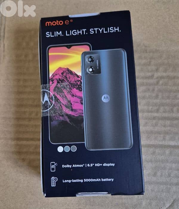 موبايل موتوريلا غير مستعمل e13 0