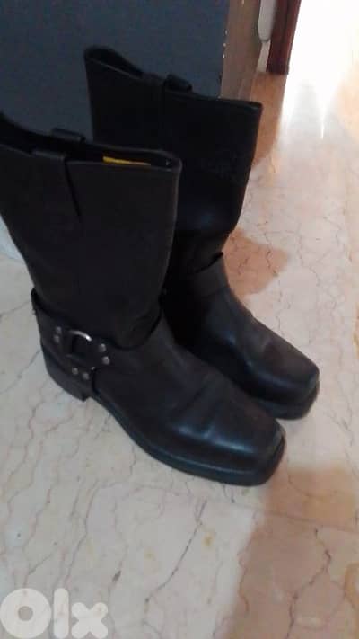 Tornado authentic  motorcycle boots real leather
