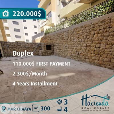 Duplex Apartment For Sale In Mar Chaaya
