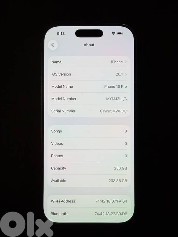 iphone 16 pro 256gb 0