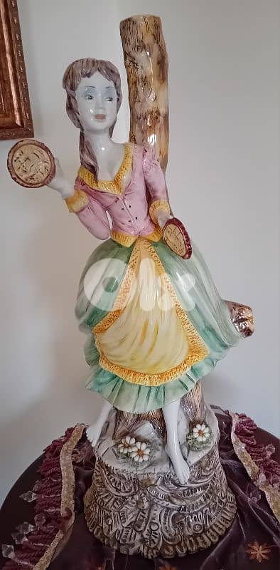 Porcelain statue