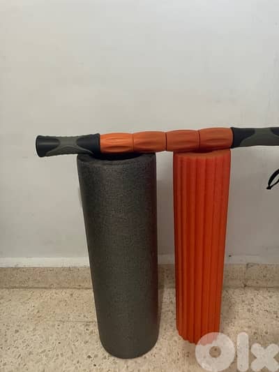 3-in-1 sport recovery foam roller