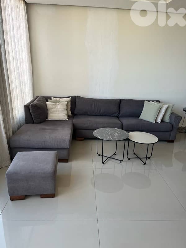 L shape 3 m vs 1.80 m with tv unit 5