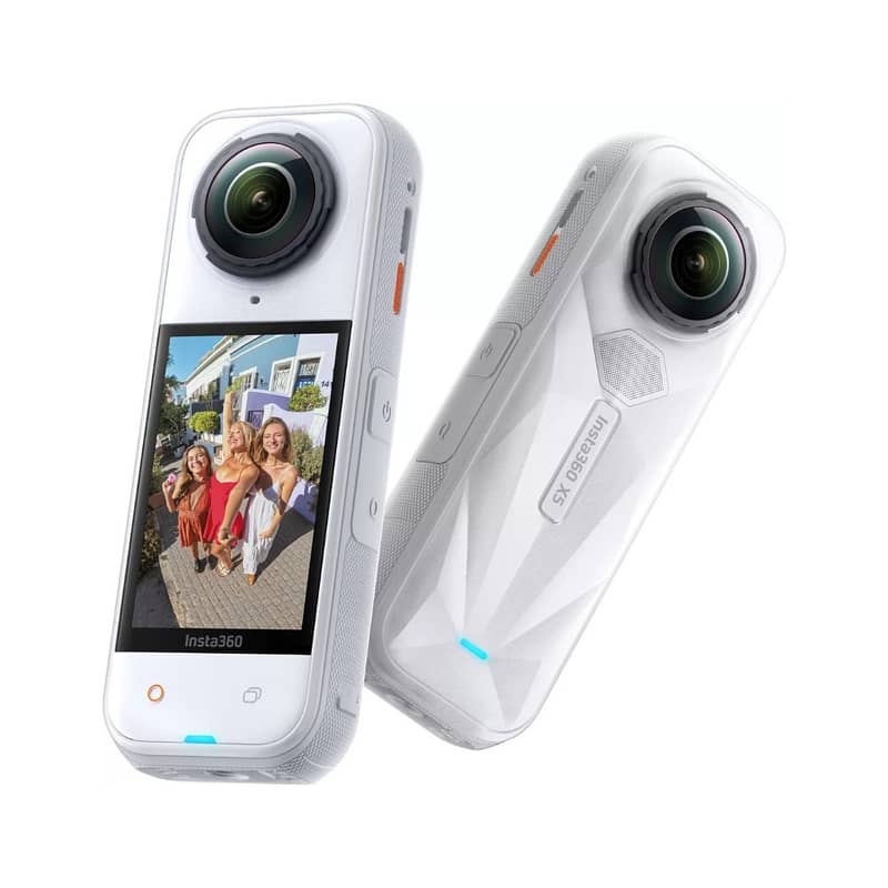 insta360 X5 8K 360 Action Camera - Satin White Limited Edition 0
