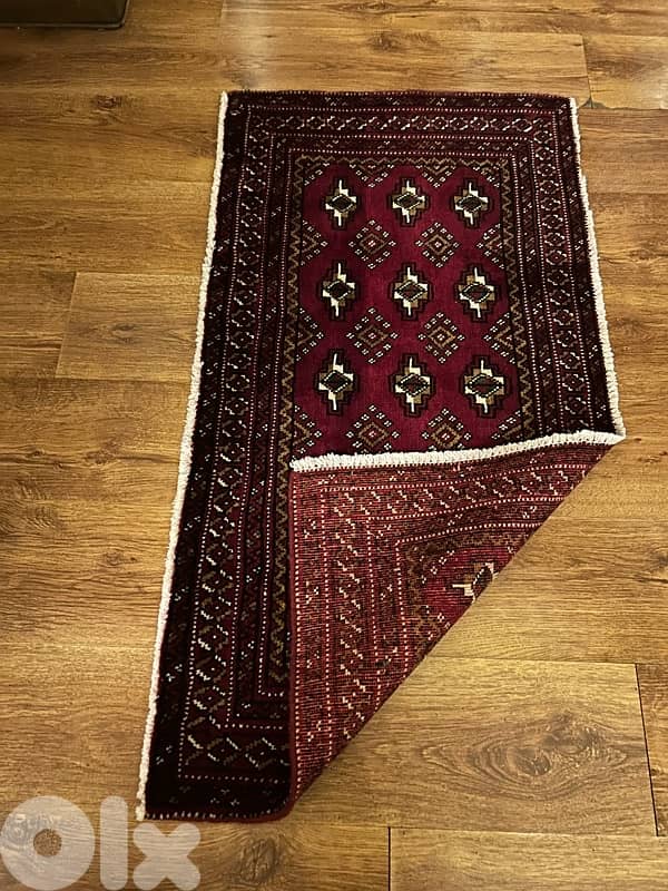 Persian hand made boukhara wool 120x 65 1