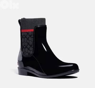 Authentic Coach rain boots
