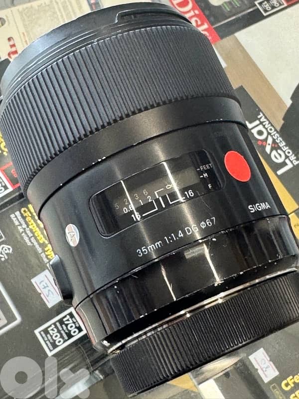for sale sigma 35 mm EF art 1.4 for canon 2