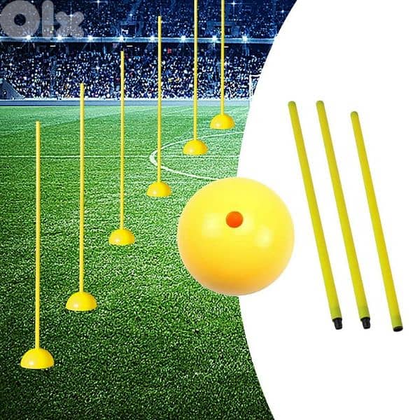 New Agility Poles With Base 0