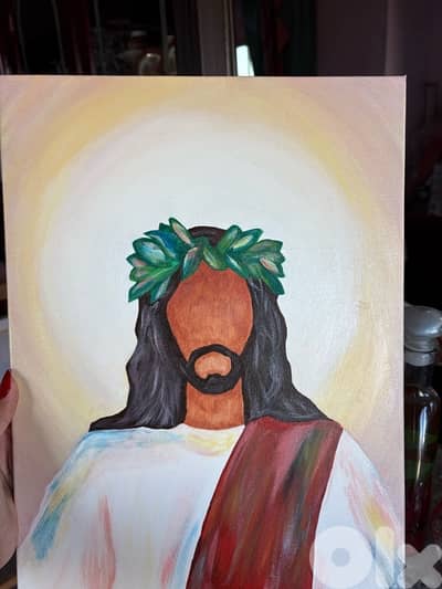 Jesus painting