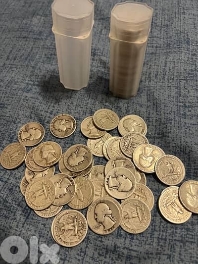 american silver quarter dollar