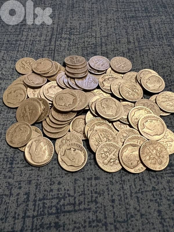 american silver dimes 0