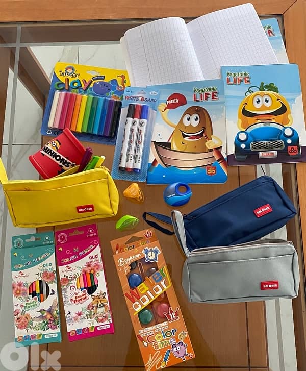Stationery, school needs and ustensiles 1