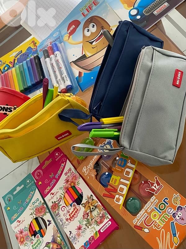 Stationery, school needs and ustensiles 2