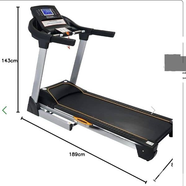 4hp motor power automatic incline 1