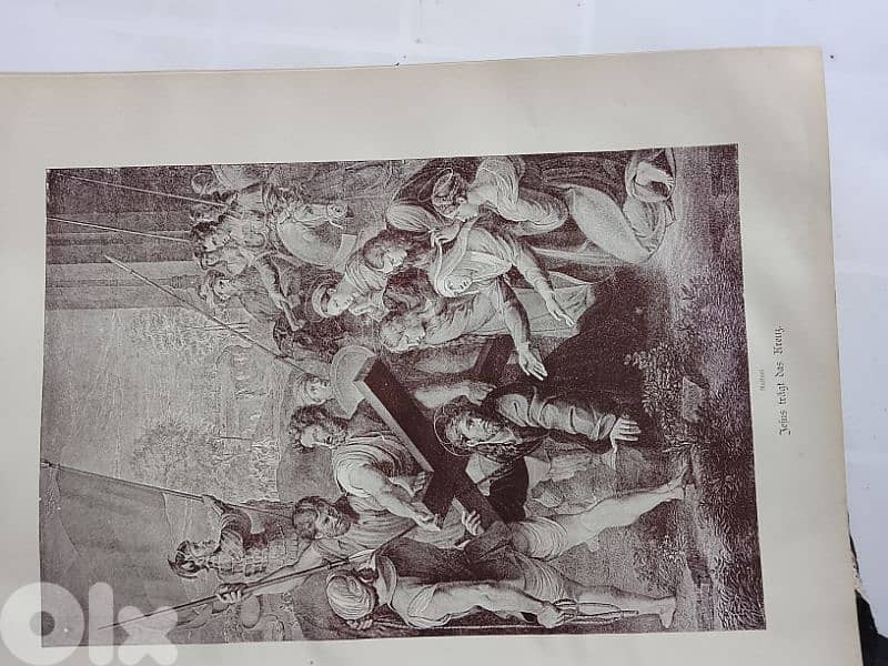 19th century German big illustrated new testament 7