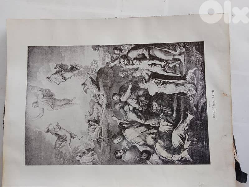 19th century German big illustrated new testament 9