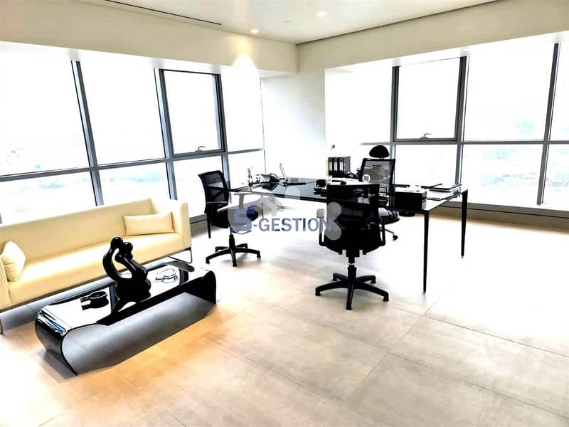 Furnished Office for Rent in Achrafieh | مكتب مفروش للإيجار 0
