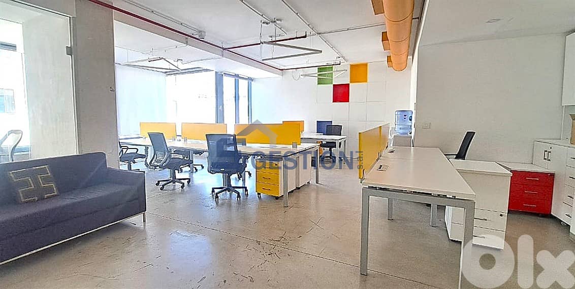 Furnished Office for Rent in Saifi | مكتب مفروش للإيجار في الصيفي 0