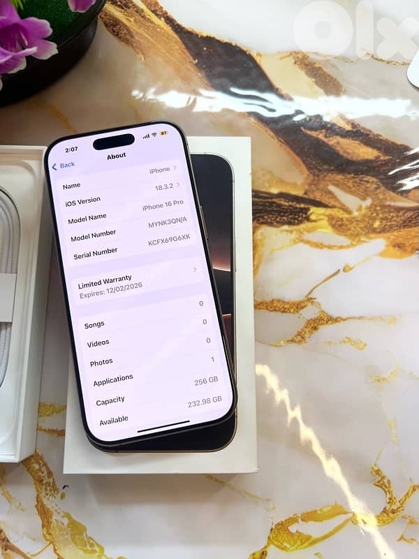 IPHONE 16 pro 1 sem 9
