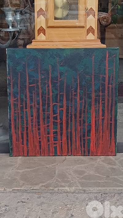 لوحة رسم زيتي اوروبية