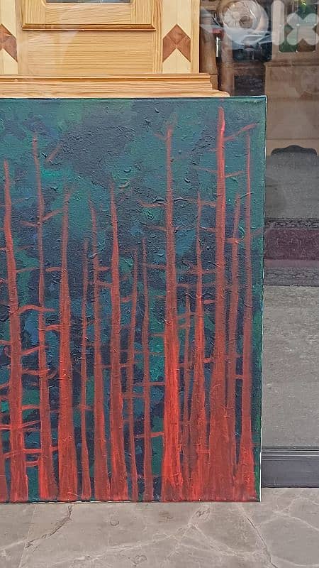 لوحة رسم زيتي اوروبية 2